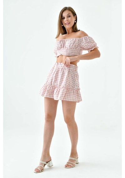 Hbirstore Ps0101 Petite Takım Puti Kare Pudra