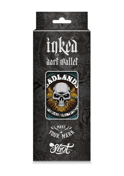Shot Badlands Inked Dart Wallet Blue Case