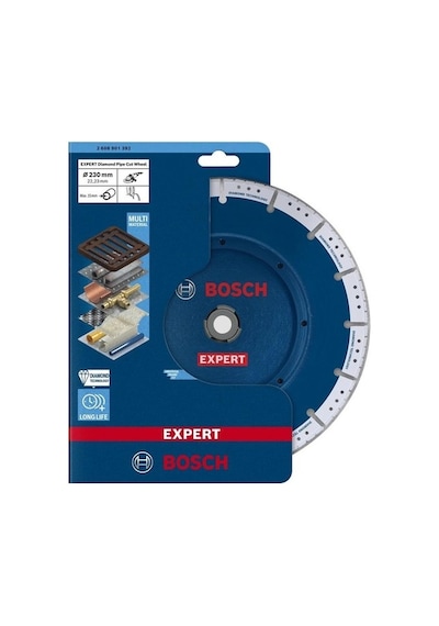 Bosch 230 Mm Flanşlı Elmas Boru Kesme Testeresi 2608901392