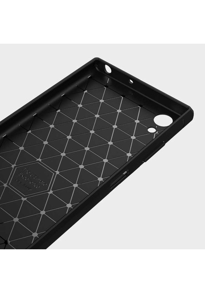 Sony Xperia Xa1 Plus Kılıf Zore Room Silikon Kapak Gri