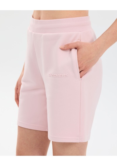 Skechers W Essential 5 Inch Sweat Short Sweat Short Kadın Pembe Şort S2610001-0441