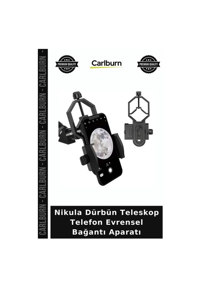Nikula Dürbün Teleskop Telefon Evrensel Bağantı Aparatı Doğa Aksesuarı Gözlem Ekipmanı Cihaz Tutucu
