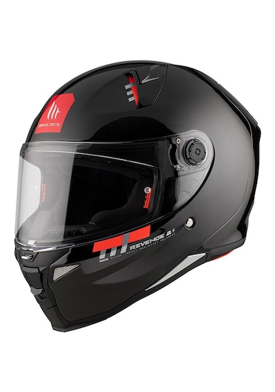 Mt Revenge 2 Solid A1 Matt Full Fac Kapalı Motosiklet Kaskı Mat Siyah - 65186