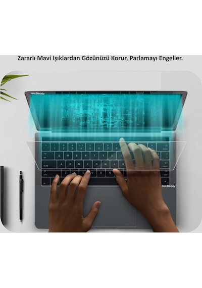 Apple Uyumlu MacBook Pro M1 A2442 Nano Cam Ekran Koruyucu