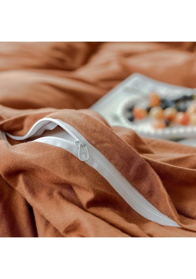 Jersey Örme Pamuk Nevresim Takımı Katı Kabak Rengi, Lüks Yumuşak Yorgan Kılıfı Kraliçe Boy 3 Parça Yatak Seti 1 Nevresim 2 Yastık Kılıfı Tam Set Çok renkli Jersey Örme Pamuk Nevresim Takımı Katı Kabak Rengi, Lüks Yumuşak Yorgan Kılıfı Kraliçe Boy 3 Parça Yatak Seti 1 Nevresim 2 Yastık Kılıfı Tam Set Çok renkli