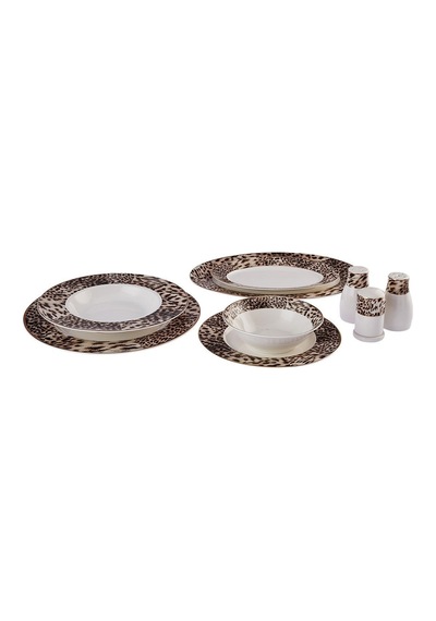 Karaca  Elegance Bone Leona 56 Parça 12 Kişilik Yemek Takımı Gold