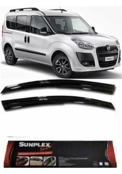 Fiat Doblo 2 Ve 3 Kasa Uyumlu Mugen Cam Rüzgarlığı 2010 Sonrası 2