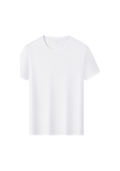 New Performance Premium Basic T-shirt 75.9% Pamuk 24.1% Polyester Beyaz
