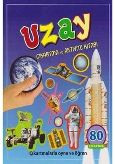 Uzay-Çıkartma ve Aktivite Kitabı- Parıltı Yayınları
