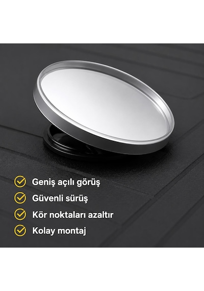 Çerçevesiz Araba Kör Nokta Aynası