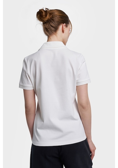 Lescon Kadın Kısa Kollu Polo Yaka T-shirt 26y-2108 Beyaz