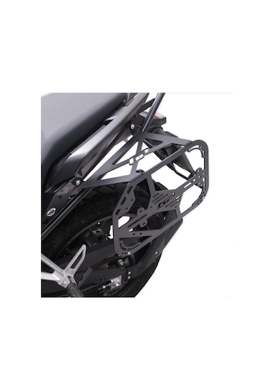 GP Kompozit Honda NX 500 2025 Uyumlu Arka ve Yan Çanta Demiri Seti Siyah