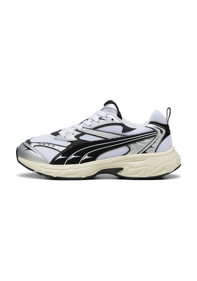 Puma Morphic Retro Spor Ayakkabı Beyaz - Siyah