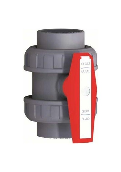 25 Mm Pvc Küresel Su Vana