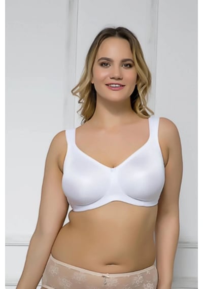 Moonlight 2119 Minimizer Toparlayıcı Balenli Sütyen BEYAZ