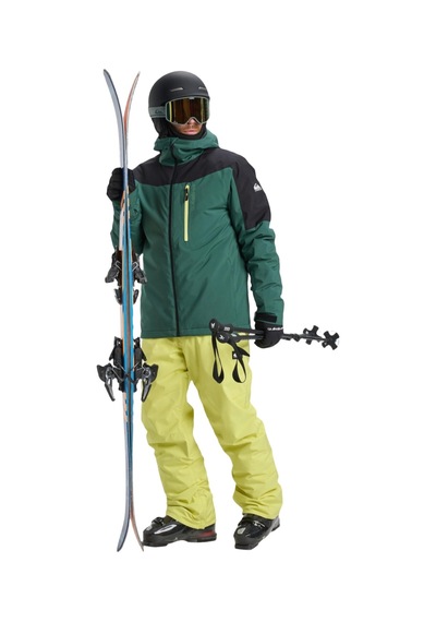 Quıksılver Quiksilver Titano Jk Erkek Yeşil Snowboard Ceketi Tkr Yeşil
