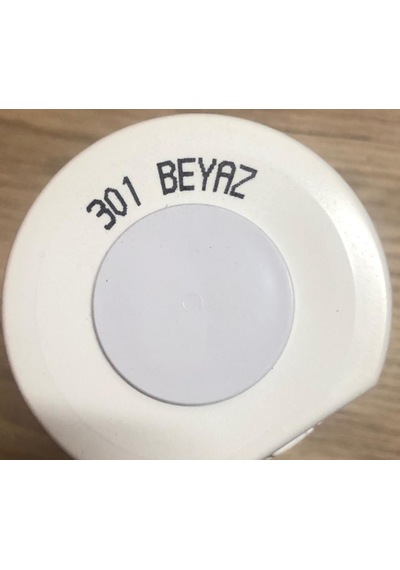 Akçalı 400 ML Tampon Boyası Parlak Beyaz Sprey Boya Akrilik
