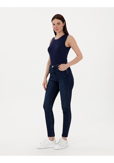 Pierre Cardin Kadın Lacivert Bluz Örme 50305783-vr033 Lacivert