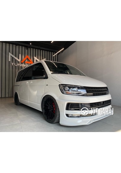 Kit Garaj Volkswagen Transporter T7 Abt 3 Parça Ön Ek Plastik Boyasız
