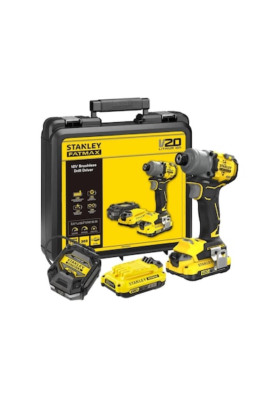 Stanley SFMCF830D2K Kömürsüz Darbeli Tornavida