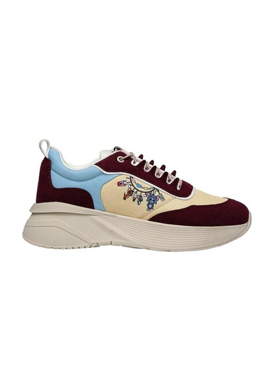 Kadın Vegan Deri Kahverengi Sneakers - Warner Bros Looney Tunes Tom And Jerry Charms Tasarım Çok Renkli