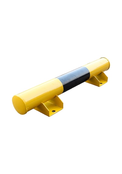 Otopark Lastik Stoperi Araç Stoperi Otopark Sonlandırma Bariyeri Demiri 60 Cm Ø76mm 2mm