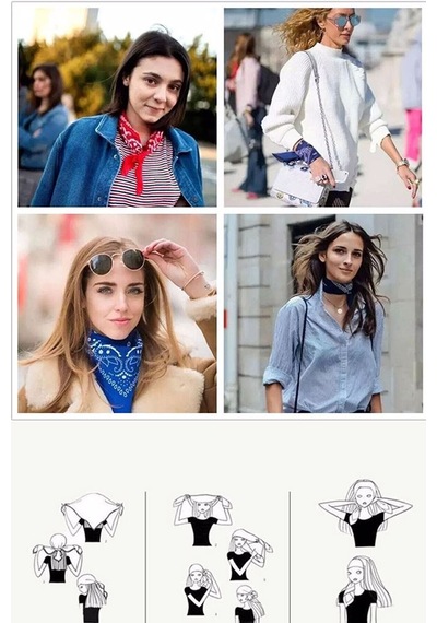 Herşey Nota Çapa Denizci Fular Bandana