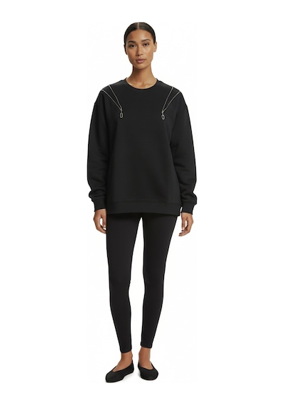 Faik Sönmez Kadın Sweatshirt Uw26swt008 Siyah