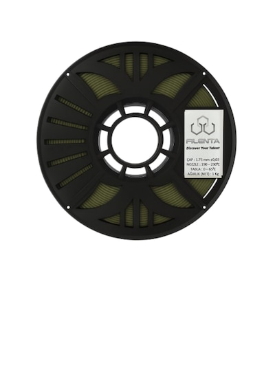 Filenta Haki Yeşil Pla Premium Filament 1.75mm 1kg 1.75mm
