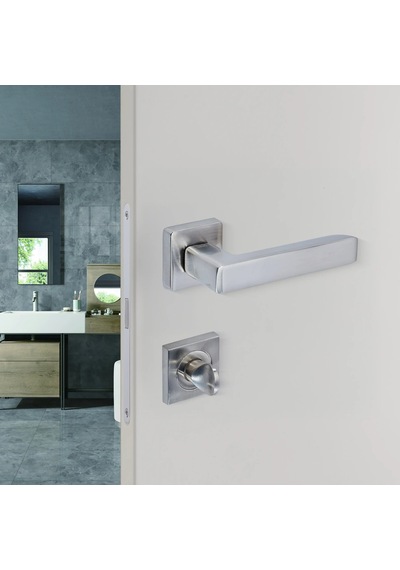 Sese Mira Modeli Rozetli Wc Kapı Kolu Inox 200-207r-02-53