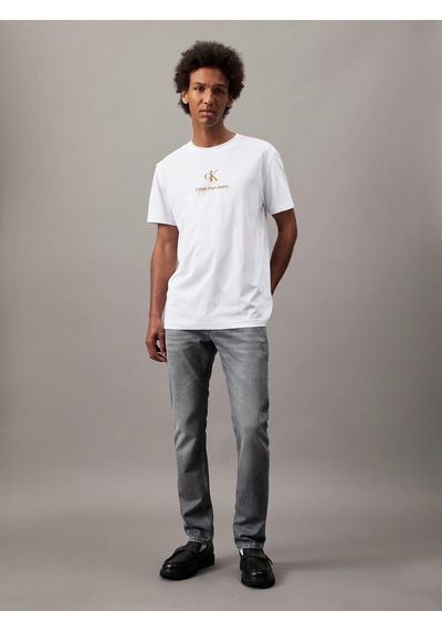 Calvin Klein Erkek Slim Gri Jeans-6504 Gri