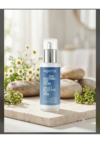 Agarta Aha Cilt Beyazlatıcı Yüz Kremi Aydınlatıcı & Leke Karşıtı Gece Bakımı 50 Ml