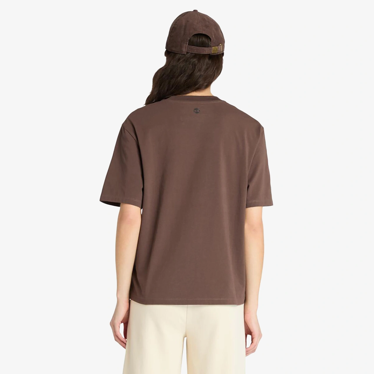 Timberland Lush Comfort Short-sleeve Kadın Kahverengi T-shirt Tb0a424b2431 Kahverengi