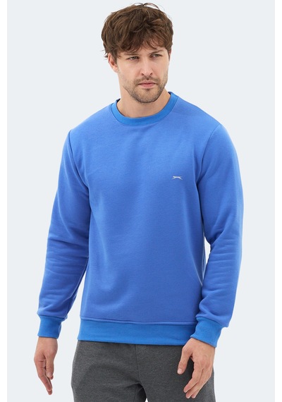 Slazenger Megar I Erkek Indigo Sweatshırt Indigo