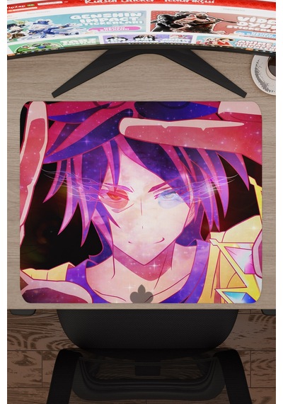 No Game No Life Anime V3 - 48x40 Xl Gaming Kauçuk Kaymaz Taban Mouse Pad Fare Altlığı