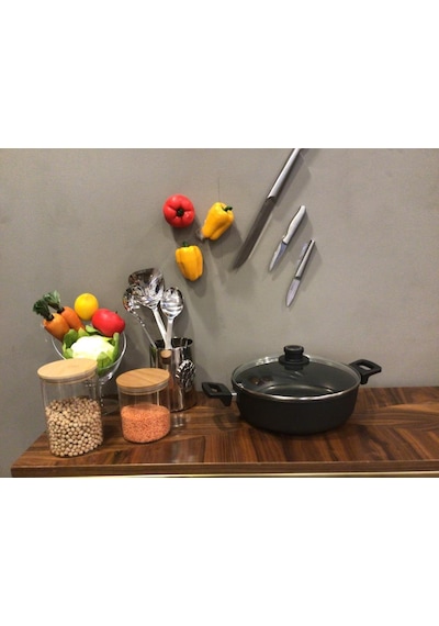 Woll Basık Tencere Çap 32Cm Derinlik 8Cm D-Woll832Nl