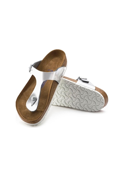 Birkenstock Gizeh Nl Kadın Terlik 1003674 Gümüş