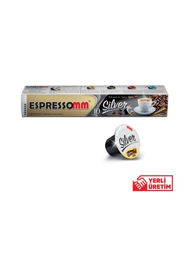 Espressomm Nespresso Uyumlu Silver Kapsül Kahve 2 x 10'lu