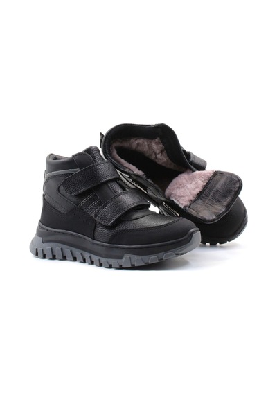 Fast Step Hakiki Deri Kürklü Unisex Çocuk Klasik Bot 612kfa1586-2 001