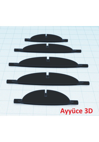 Ayyüce 3d, Audi A3 8p Havalandırma Izgara Takım Siyah Baskı