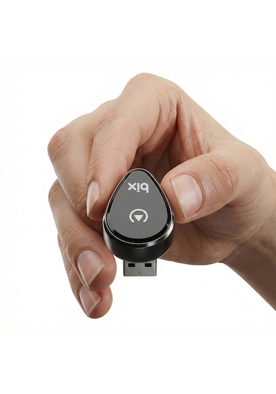 Bix Cb01 2.4g/5g Wifi Carplay Android Auto Kabloludan Kablosuza Çevirici Usb Adaptör Siyah Diğer