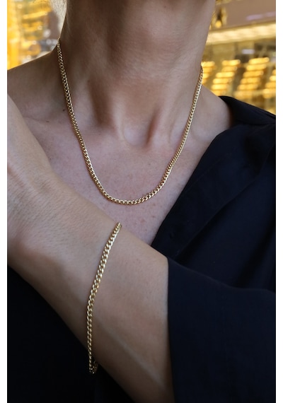 14 Ayar Altın 3 Mm Gurmet Set Zsm021