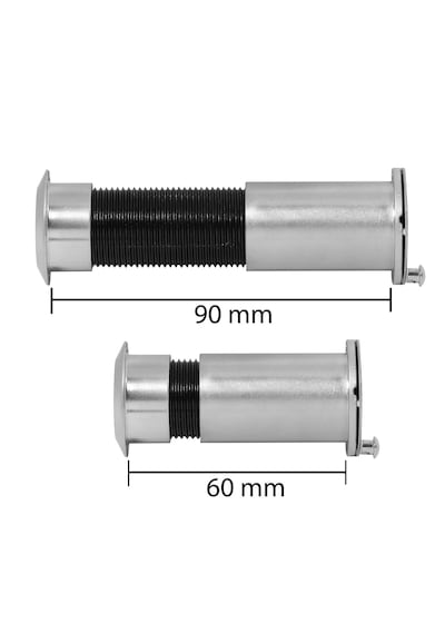 Kapaklı Kapı Dürbünü Çelik Kapı 60-90 mm Ayarlanabilir