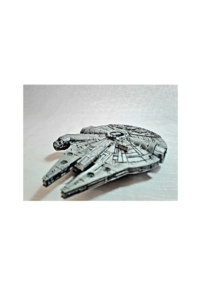 Millenium Falcon / Star Wars Uzay Gemisi / 3d Figür/ 18cm/fanart