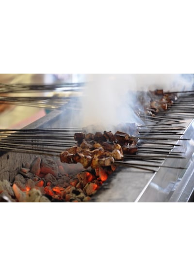 Kebap Şişi Karışık Adana .Kuşbaşı . Ciğer
