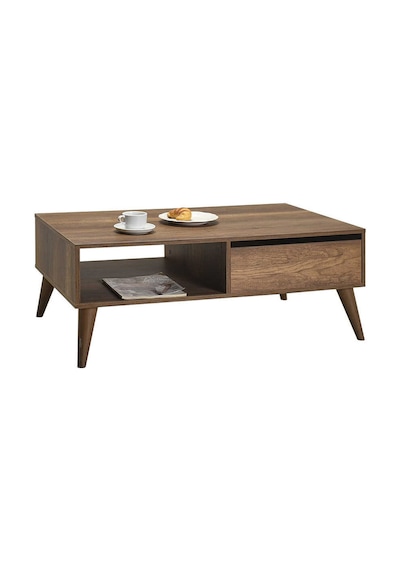 Dikdörtgen Orta Sehpa-koyu Ceviz Oslo Ceviz 110x42x65 Cm Gxyxd