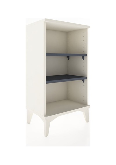 Arges Komodin Tek Raflı Tek Çekmeceli 44x30x80 Aytaşı-antrasit Aytaşı