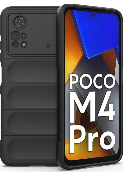 M4 Pro 4g Kılıf Optimum Silikon - Siyah