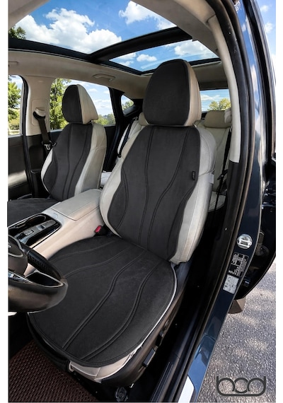 Bod Hyundai Tucson Oto Koltuk Koruyucu Kılıf 2021-sonrası Latmos Serisi Siyah