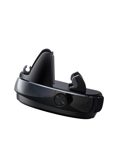 Jr-zs330 Car Phone Holder Adhesive Dashboard Mount Phone Stand, Dark Black